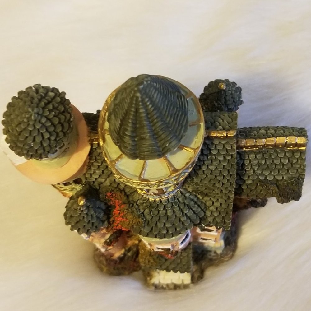 Resin Teapot 4 Story House Vintage - Picture 3 of 7
